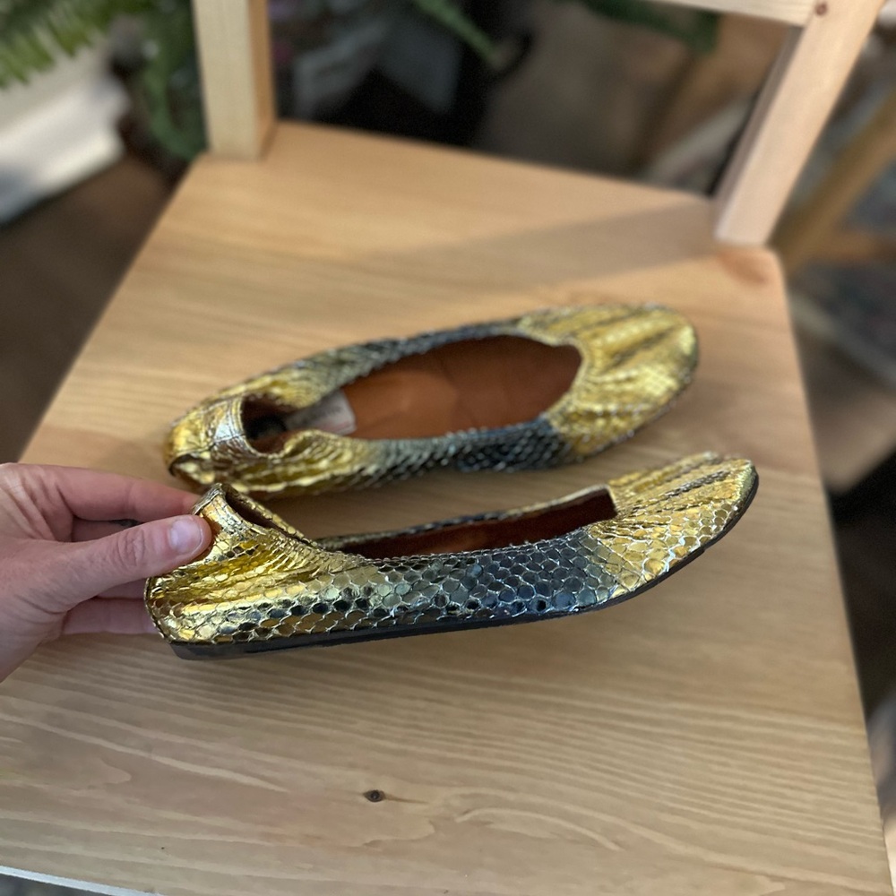 Lanvin Exotic Ballet Flats - Picture 6 of 10